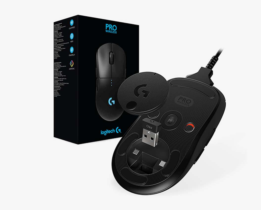 Logitech G Pro Wireless Gaming Mouse BT EWR2 934