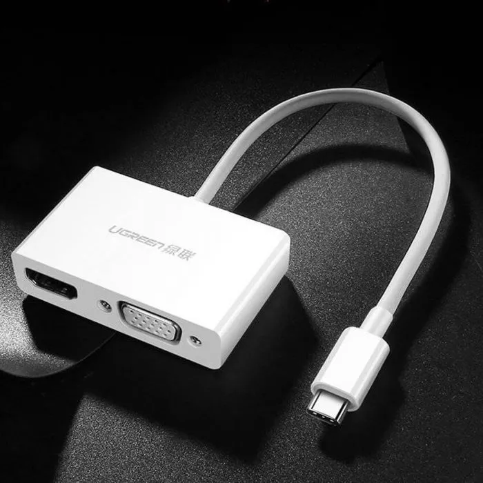 UGREEN USB USB-C to HDMI + VGA Converter MM123