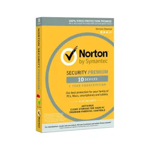 Norton Internet Security; 10 Devices for 1 Year