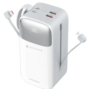 Lightwave 50000Mah W01 Mobile Power Bank-USB C1,USB C2,A1,A2