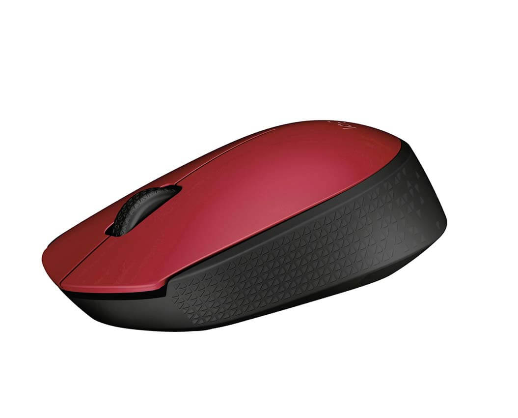 Logitech Wireless Mouse M171 - Red - Image 3