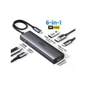 UGREEN Hub 6-in-1 USB-C Multifunction Adapter - CM512