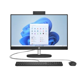 HP All-in-One 24-cr0310nh PC, Intel Core i5 1334U, 8GB DDR4 3200, 512GB PCIe NVMe M.2 SSD, FreeDOS, 23.8" FHD