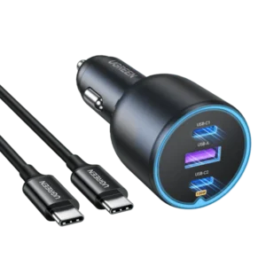 UGREEN 130W 3-Port Fast Car Charger - EC705