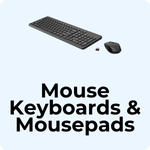 Mouse, Keyboards & Mousepads