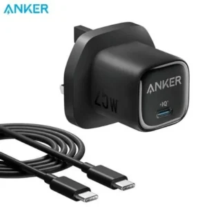 Anker 25W USB-C Charger with 5ft C-C Cable