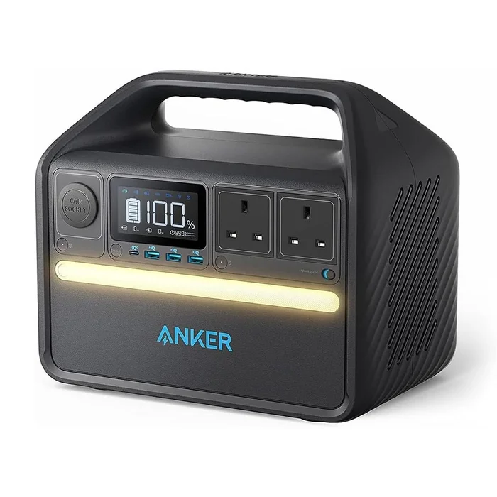 Anker 535 Portable Power Station (PowerHouse 512Wh) Black