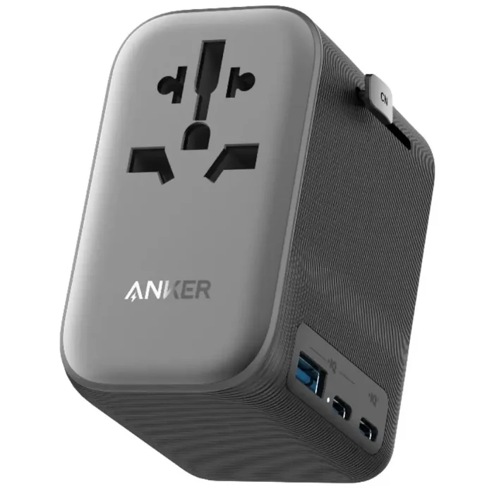 Anker Nano Travel Adapter (4-in-1, 65W) Black
