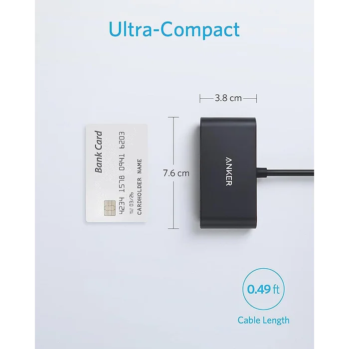 Anker PowerExpand 3-in-1 USB-C PD Hub Gray - Image 2