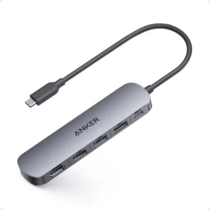 Anker USB-C Hub (5-in-1, 4K HDMI) Gray