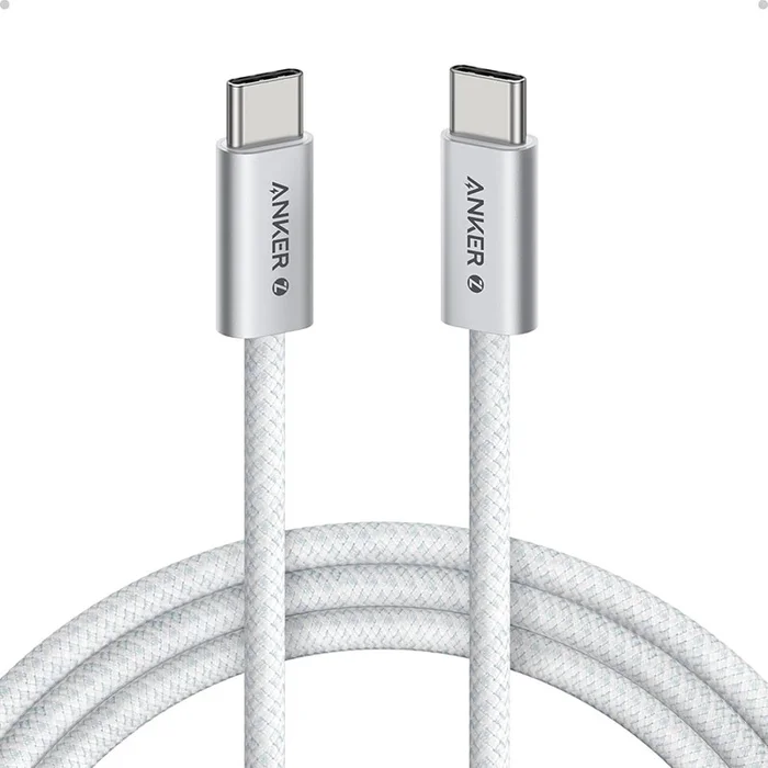 Anker Zolo USB-C to USB-C Cable (1m, 240W) White