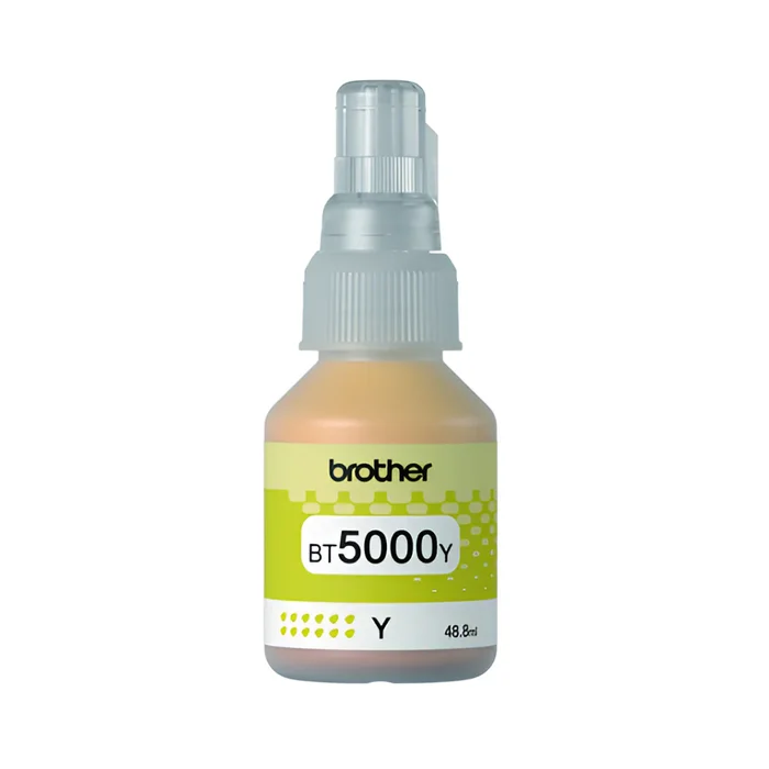 Brother BT5000Y Original Yellow Ink Bottle