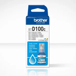 Brother BTD100C Original Cyan Ink Bottle