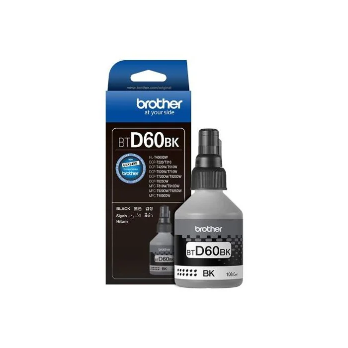 Brother BTD60BK Original Black Ink Bottle