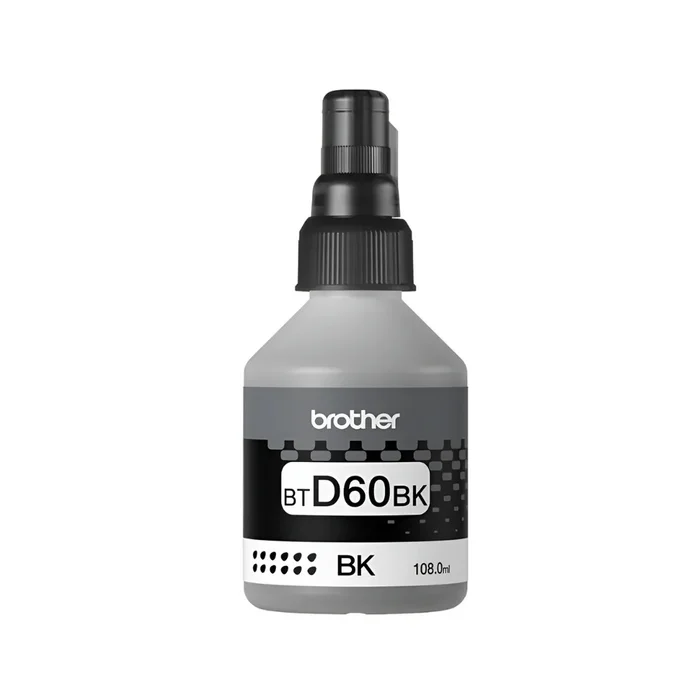 Brother BTD60BK Original Black Ink Bottle - Image 2