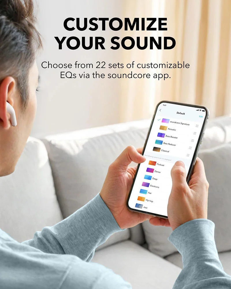 Soundcore K20i True Wireless Earbuds White - Image 2