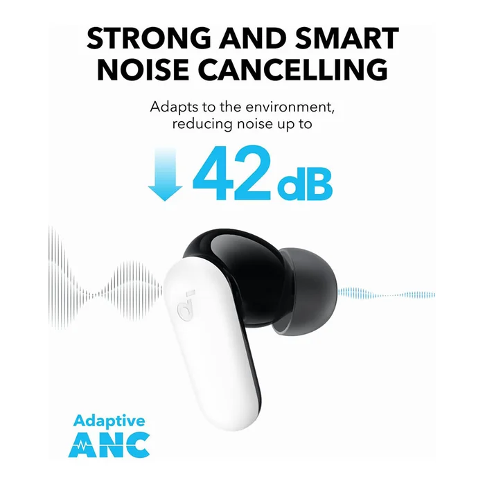 Soundcore P30i True Wireless Earbuds White - Image 2