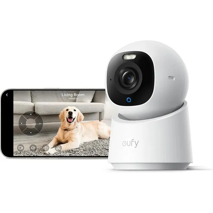 Eufy Indoor Cam E30 2K Plug-In Smart Home Camera White - Image 2