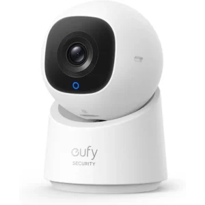 Eufy Security Indoor Cam C220 2K Pan & Tilt Smart Home Camera White