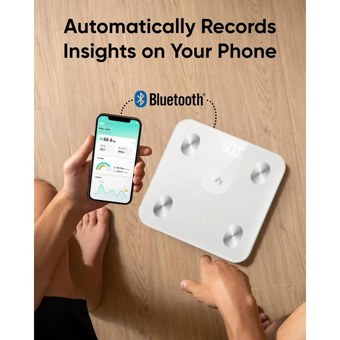 Eufy Smart Scale A1 Digital Body Weight Scale White - Image 2