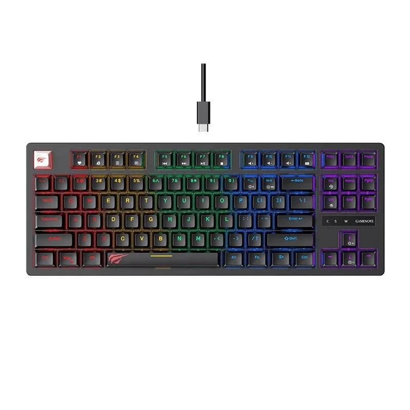Havit Gaming Series KB892L 87-Key Mechanical Gaming Keyboard