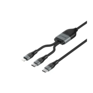 Havit Mobile Series CB6326 2-in-1 USB-C to USB-C & iPhone Cable