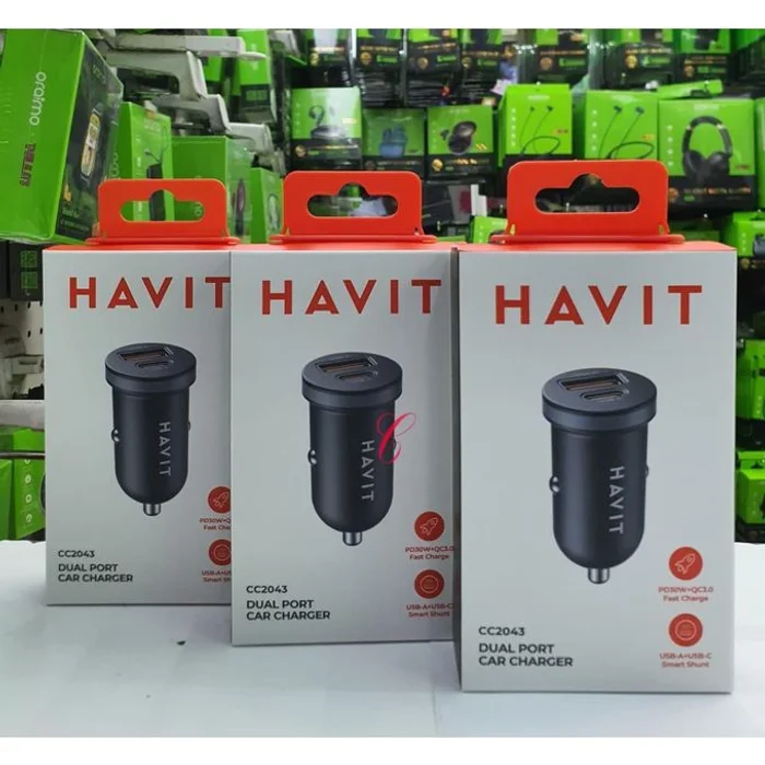 Havit Mobile Series CC2043 Dual Port Car Charger - Image 2