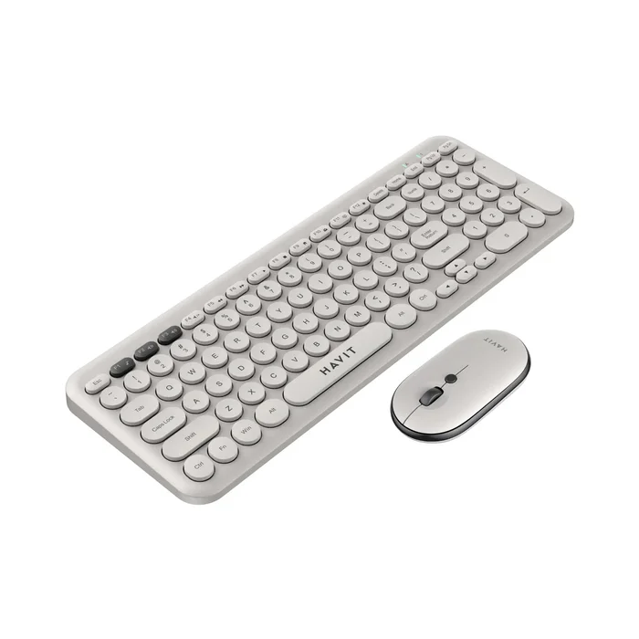 Havit KB254GCM Wireless Keyboard and Mouse Full Keyboard