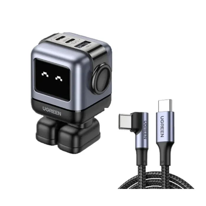 UGREEN Uno Robot 65W 3-Port GaN Fast Charger - Image 2