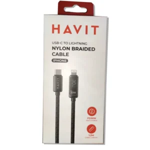 Havit Mobile Series CB6246 USB-C to iPhone Braided Cable