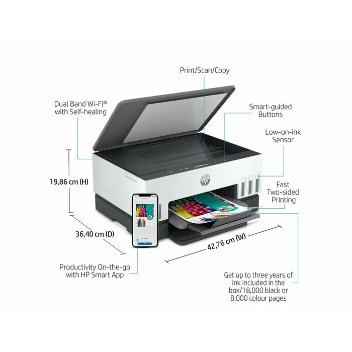 HP Smart Tank 670 All-in-One Printer - Image 4