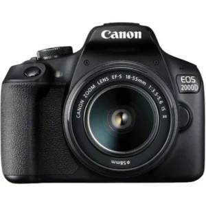 Canon EOS 2000D DSLR Camera with EF-S 18-55mm Lens Kit