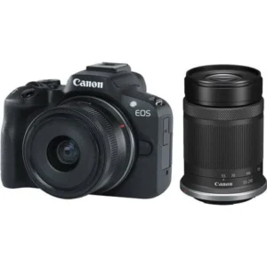 Canon EOS R50 Mirrorless Camera with RF-S 18-45mm f/4.5-6.3 IS STM Lens Kit
