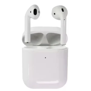 Apple AirPods 2nd Gen with Wireless Charging Case- Original Bluetooth Earbuds, Universal Fit, White
