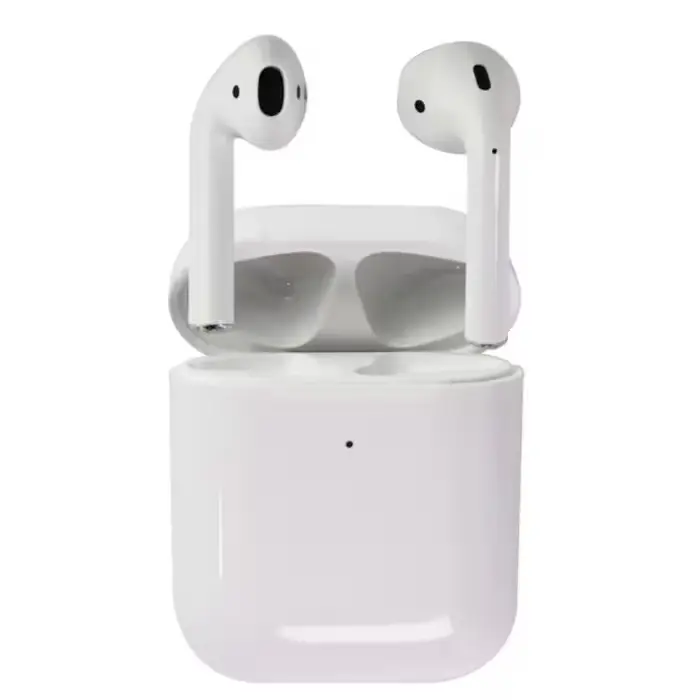 Apple AirPods 2nd Gen with Wireless Charging Case- Original Bluetooth Earbuds, Universal Fit, White