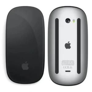 Apple Magic Mouse (USB-C) Black – Wireless, Multi-Touch Surface, Rechargeable