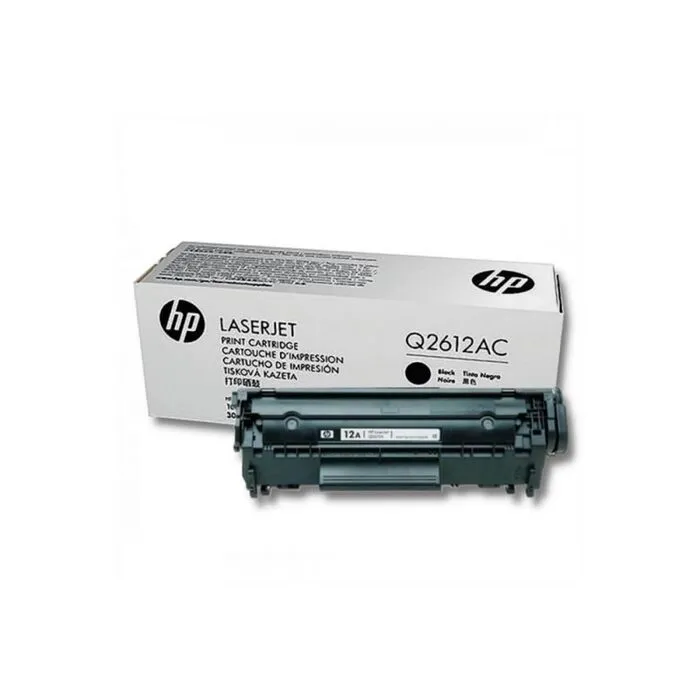HP 12A Black Original LaserJet Toner Cartridge