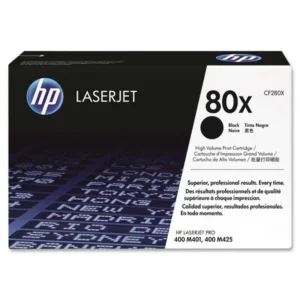 HP 80X High Yield Black Original LaserJet Toner Cartridge