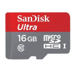 SanDisk Ultra 16GB microSDHC UHS-I Memory Card