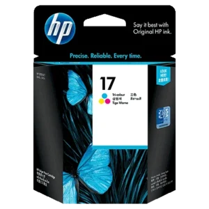 HP 17 Tri-color Original Ink Cartridge